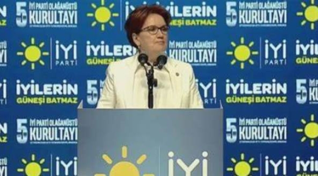 Akşener'den veda: 'Bugün bu kürsüden son kez konuşuyorum, 'Bu eve artık siz bakacaksınız, yolunuz bahtınız açık olsun; Allahaısmarladık'