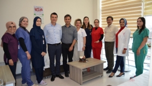 ALANYA EĞİTİM VE ARAŞTIRMA HASTANESİ'NDE 'EBELER' İÇİN ÖZEL KUTLAMA 