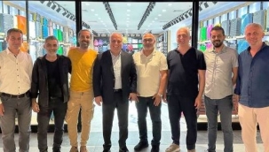 ALTSO Başkanı Erdem, Mahmutlar'da yeni hizmete giren Akdeniz Park AVM'yi ziyaret etti