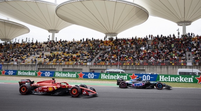 Formula 1'de sıradaki durak Çin