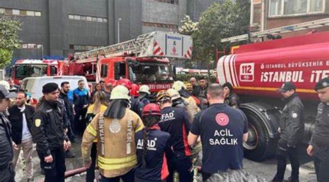 İstanbul'da 13 katlı binada yangın: 25 kişi hayatını kaybetti