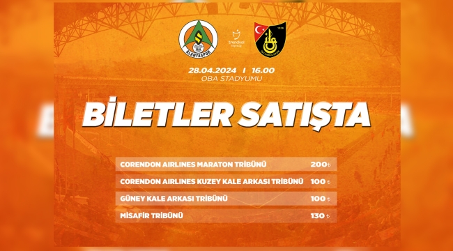 İstanbulspor maçı biletleri satışta