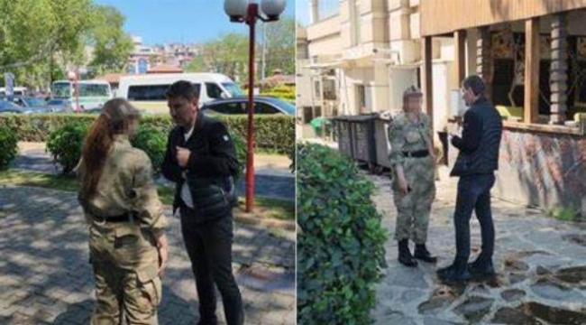 Jandarma üniforması ile GBT kontrolü yaparken polise yakalandı: 'Askerliğe karşı hevesim var'