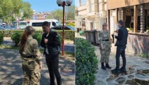 Jandarma üniforması ile GBT kontrolü yaparken polise yakalandı: 'Askerliğe karşı hevesim var'