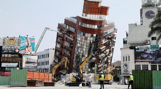 Japonya, depremin vurduğu Tayvan'a bir milyon dolarlık acil yardım gönderecek