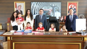 REKTÖR TÜRKDOĞAN'DAN MİNİKLERE MÜJDE! ÇOCUK ÜNİVERSİTESİ GELİYOR 