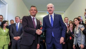 TBMM Başkanı Kurtulmuş, CHP Genel Başkanı Özel'i ziyaret etti