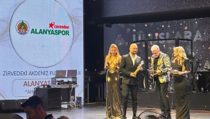 Alanyaspor ödül aldı