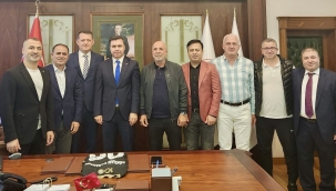Alanyaspor yönetiminden Ankara Cumhuriyet Başsavcısı Karaköse'ye ziyaret