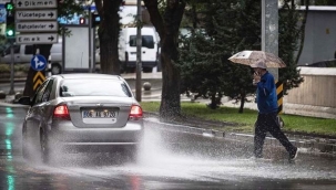 Ankara'da sağanak ve dolu: Su baskınları meydana geldi, yollar göle döndü