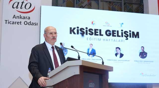 ATO BAŞKANI BARAN: "FARK YARATMAK İÇİN EĞİTİM ŞART"