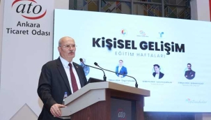 ATO BAŞKANI BARAN: "FARK YARATMAK İÇİN EĞİTİM ŞART"