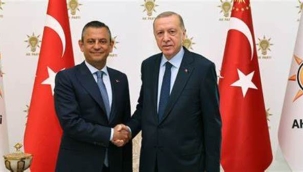 Cumhurbaşkanı Erdoğan ile CHP lideri Özel bir araya geldi