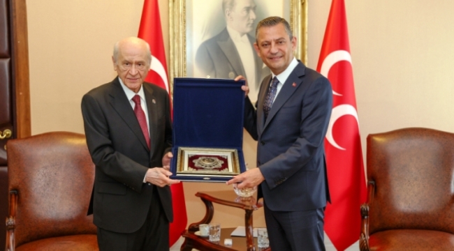Devlet Bahçeli ve Özgür Özel görüştü
