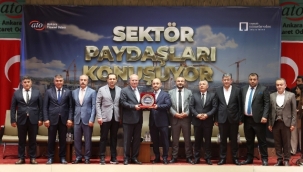 İNŞAAT SEKTÖRÜ PAYDAŞLARI ATO'DA DÜZENLENEN PANELDE BİR ARAYA GELDİ…