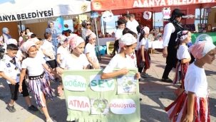 13. ALANYA ÇEVRE FESTİVALİ GERÇEKLEŞTİRİLDİ