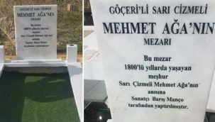 'Sarı Çizmeli Mehmet Ağa' için mezarı yanında inşa edilecek anıt ve müzenin temeli atılıyor