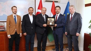 ATO BAŞKANI BARAN, MACARİSTAN BÜYÜKELÇİSİ MATİS'İ ZİYARET ETTİ…