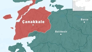 Çanakkale'de 4,7 büyüklüğünde deprem