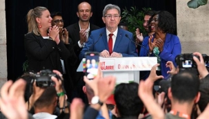 Fransa'da seçimin galibi sol ittifakın liderlerinden Melenchon "Filistin'i tanıma" sözünü yineledi