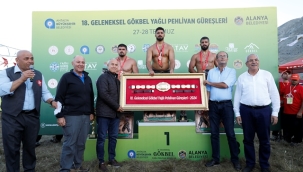 GÖKBEL'İN BAŞPEHLİVANI ENES DOĞAN OLDU
