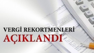 2023'ün vergi rekortmenleri açıklandı