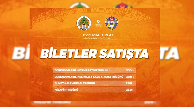 Eyüp maçı biletleri satışta