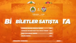 Eyüp maçı biletleri satışta