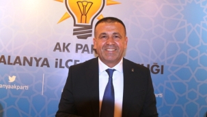 AK Parti Alanya'da Sabri Tos ilçe başkan adaylığını açıkladı