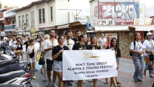 Alanya 3. Tiyatro Festivali başladı