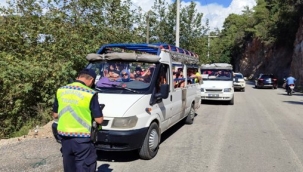 Alanya'da 5 bölgede safari araçlarına ceza yağdı