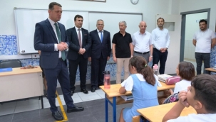 Alanya'da bugün 63 bin öğrenci ders başı yaptı 