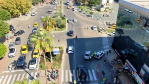 Alanya'da drone destekli uygulamada sürücülere ceza yağdı