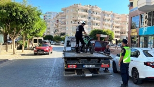 Alanya'da jandarma 20 aracı trafikten men etti