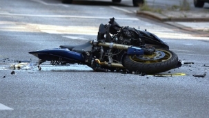 Alanya'da otomobil ile motosiklet çarpıştı: 1 yaralı