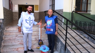 Alanya'daki 2 sendikadan hijyen ve temizlik protestosu