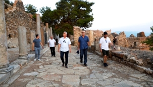 Alanya'daki Syedra Antik Kenti turizme kazandırılıyor
