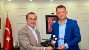 Alanya Üniversitesi Rektörü Güner'den veda ziyareti