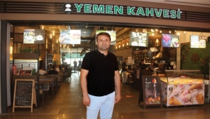 Alanyum AVM'deki Yemen Kahvesi uygun fiyatlarıyla gençlerden yoğun ilgi görüyor