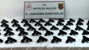 Antalya'da silah kaçakçılığı operasyonu: 1 tutuklama