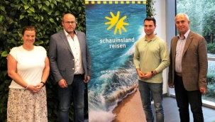  Başkan Özçelik, Almanlarla alternatif turizmi görüştü