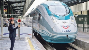 Demiryolları ile 8 ayda Türkiye nüfusunun iki katı yolcu taşındı