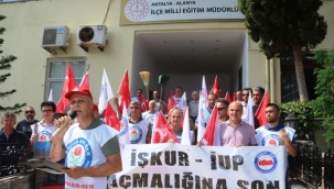 Eğitim Bir-Sen Alanya'dan çağrı: Soruna ivedilikle müdahale edin 