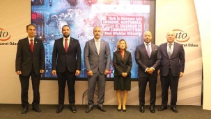 EKVADOR, GUATEMALA, EL SALVADOR VE DOMİNİK CUMHURİYETİ'NDEN GELEN TEMSİLCİLER, ATO ÜYELERİNE ÜLKELERİNDEKİ İŞ VE YATIRIM FIRSATLARINI ANLATTI.