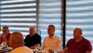 Mehmet Şarani Tavlı mahalle başkanları ile buluştu 