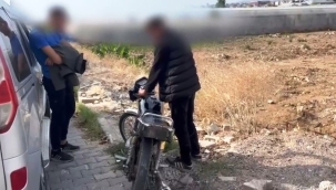 Alanya'da jandarmadan kaçan motosikletliye 33 bin TL ceza
