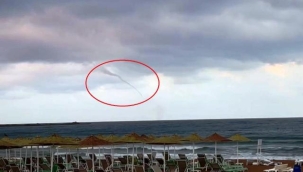 Alanya'da üç ayrı noktada hortum çıktı 