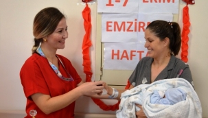 Alanya EAH yönetimi yeni doğan anneleri unutmadı  