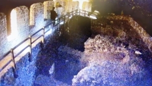 Alanya Kalesi'nde izinsiz havai fişek atan şahsa ceza