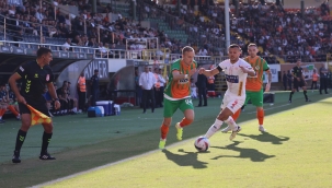 Alanyaspor kan kaybediyor: 1-2